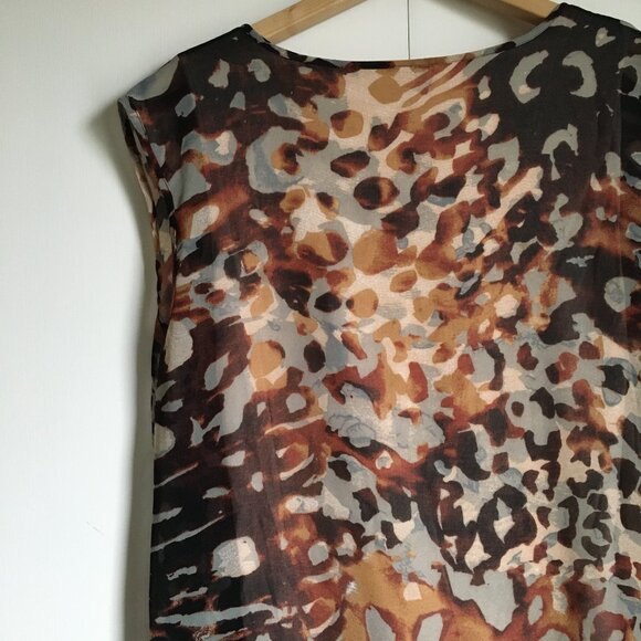 Soyaconcept Animal Print Two Layer Tank Top - Picture 5 of 15